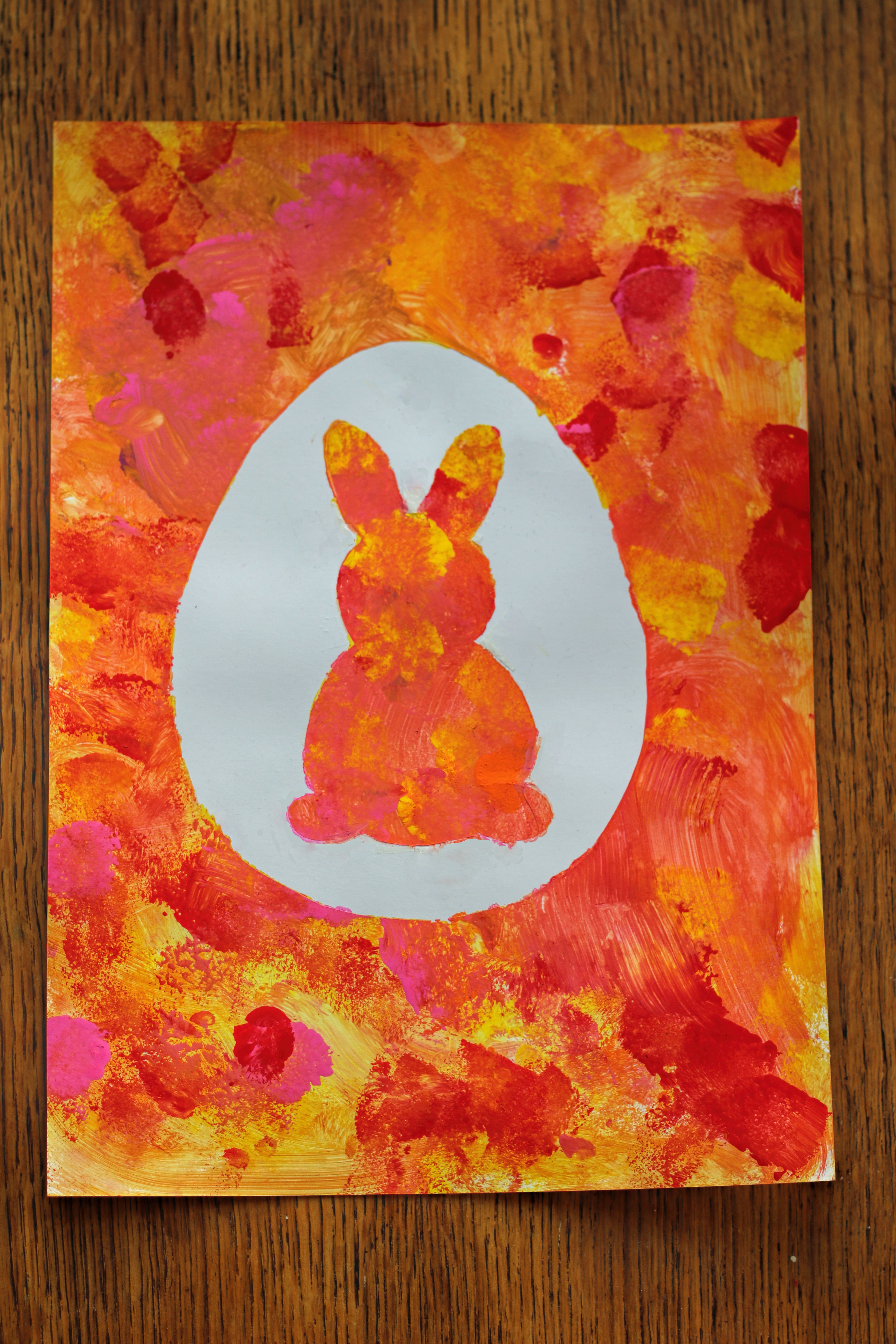 Kleinkinder basteln Ostern 1 Jahr, 2 Jahre