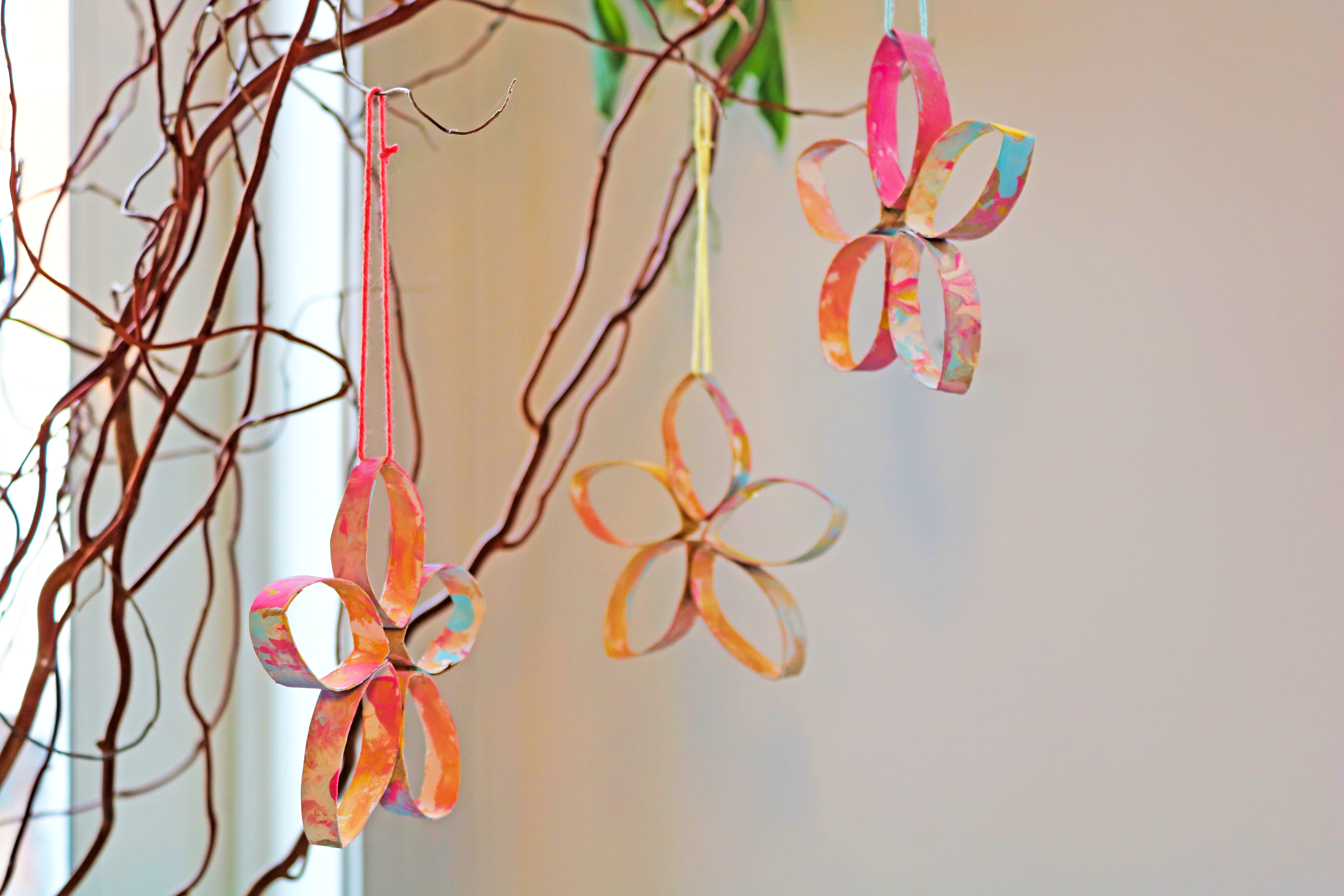 Toilettenpapier Klopapier Blume Ostern Frühling Deko Kleinkinder U3  1 Jahr 2 Jahre unter 3 Jahre