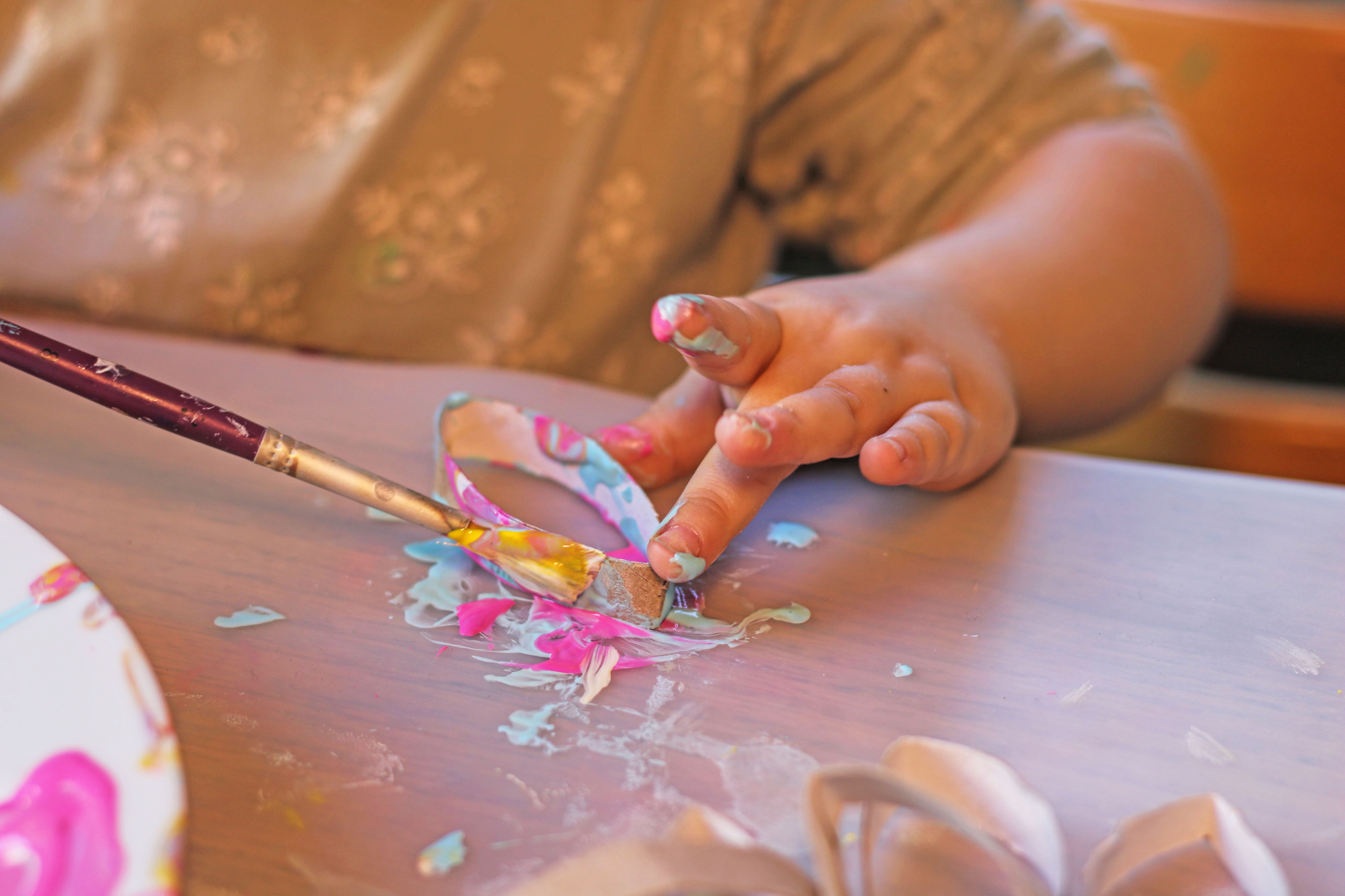 malen kleinkinder basteln u3 1 jahr 2 jahre